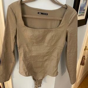 Zara corset bodysuit